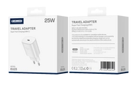 JELLICO wall charger EU25 PD 25W 1xUSB-C White