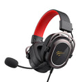 Havit - Gaming Headphones - 3.5mm Jack, Detachable Microphone - Black / Red