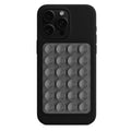 Phone Holder - Suction Pad for SelfiesRectangular Shape - Charcoal Grey