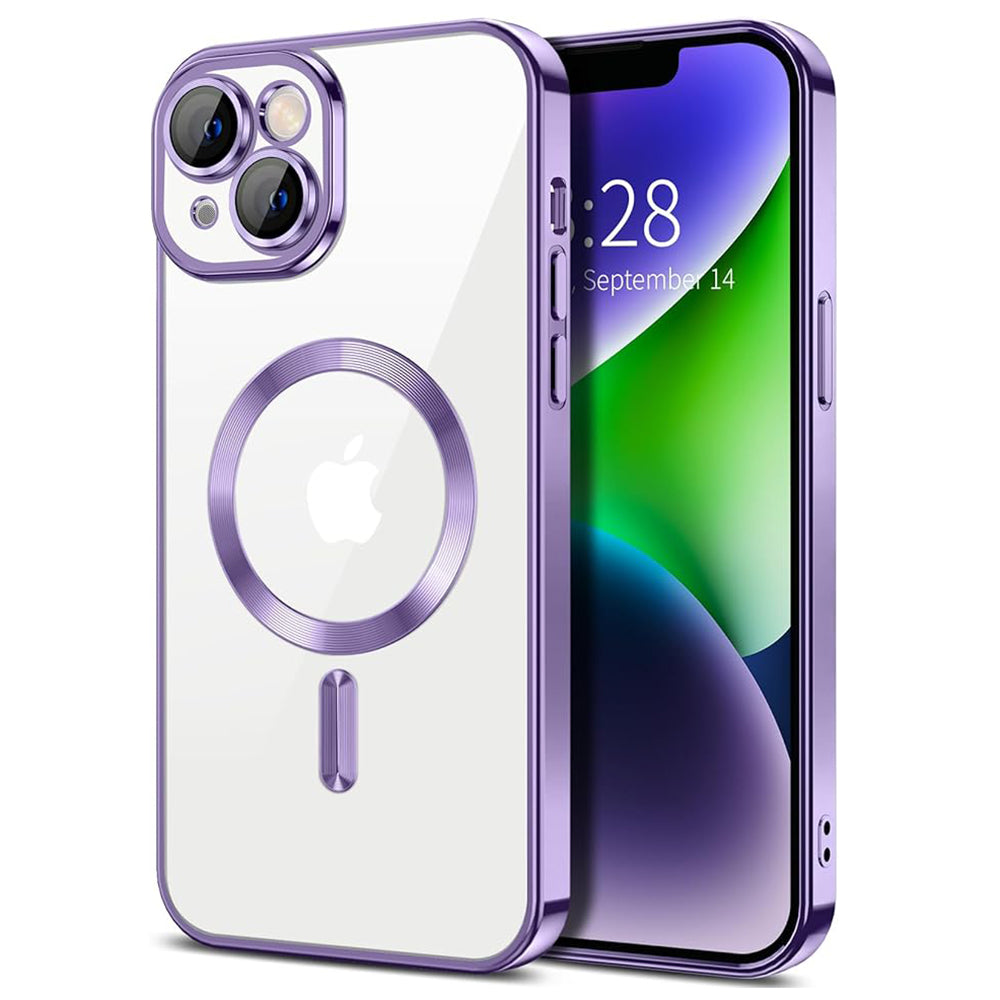 Luxury Crystal MagSafe - iPhone 14 - Light Purple