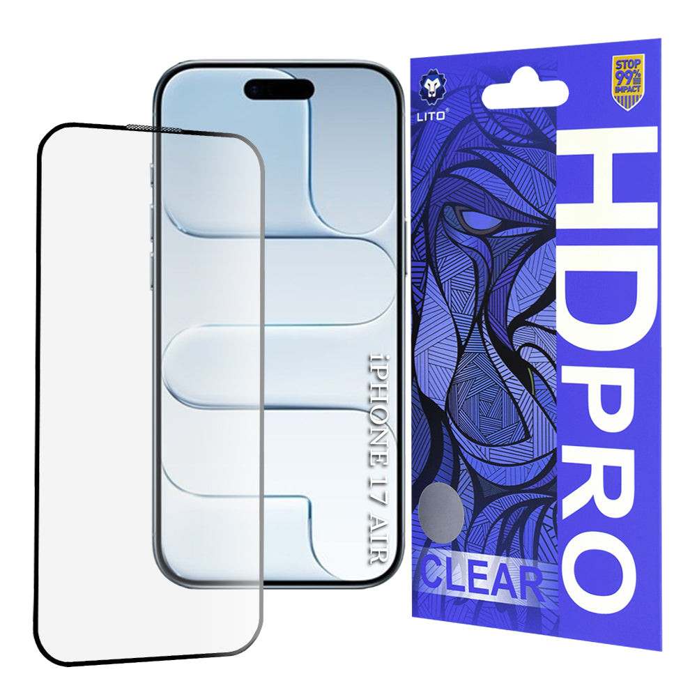 Lito - HD Pro Clear - iPhone 17 Pro - Black