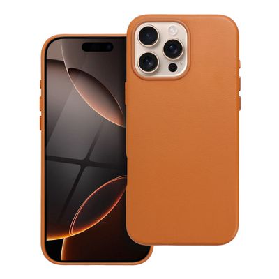 LEATHER MAG COVER case
for IPHONE 16 Pro Max orange