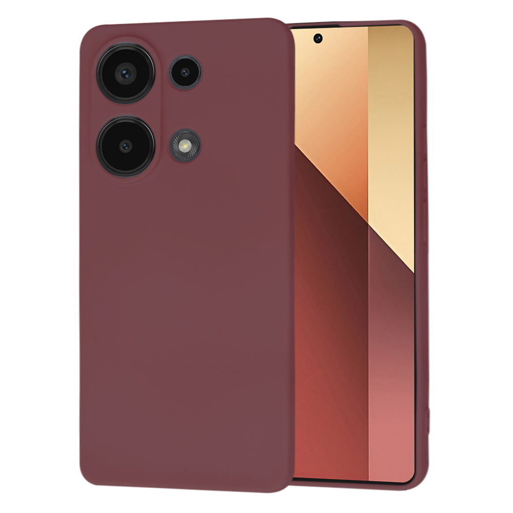 SoftFlex - Xiaomi Redmi Note 13 Pro 4G / Poco M6 Pro 4G - Plum Red