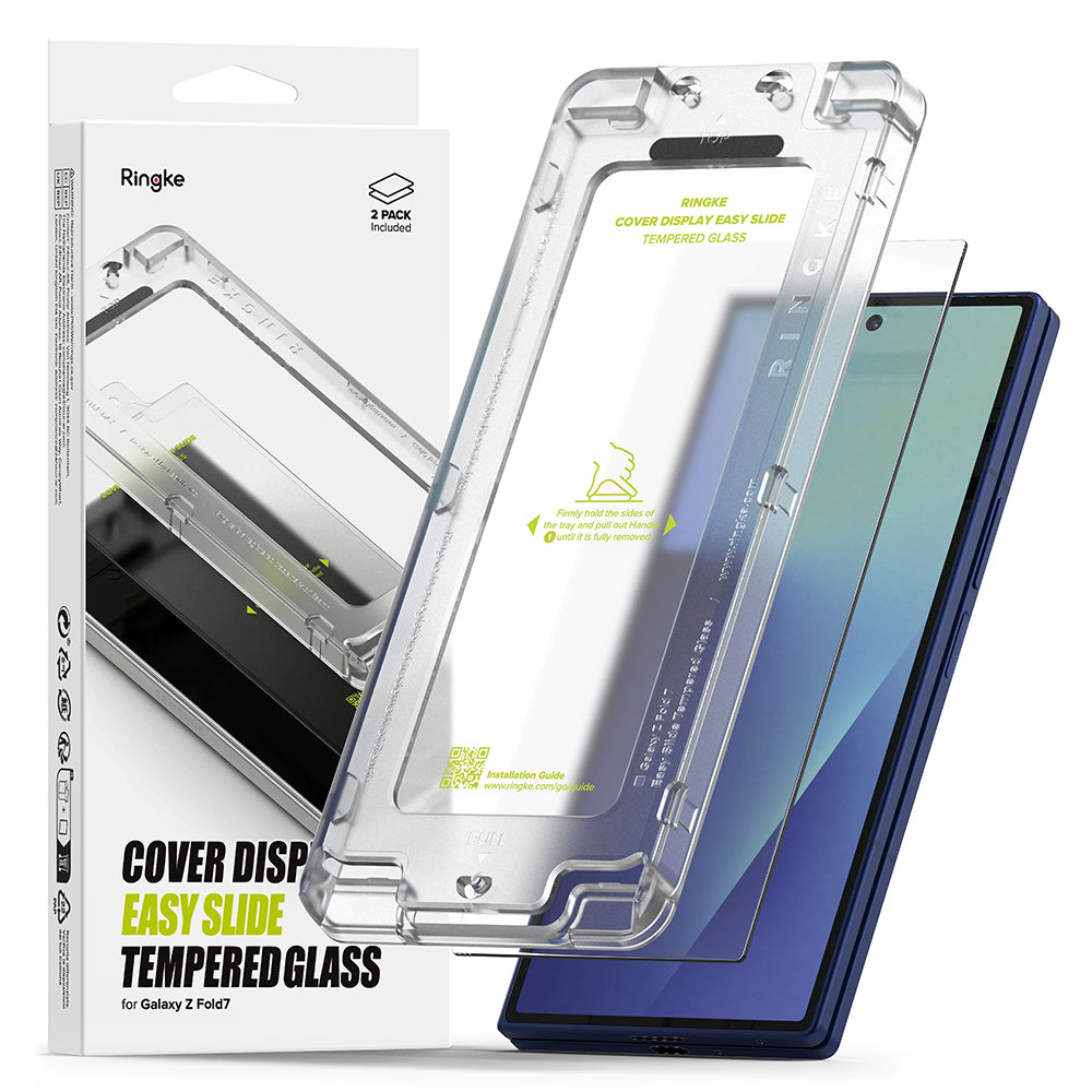 Ringke - Cover Display Easy Fit (2 pack) - Samsung Galaxy Z Fold7 - Clear