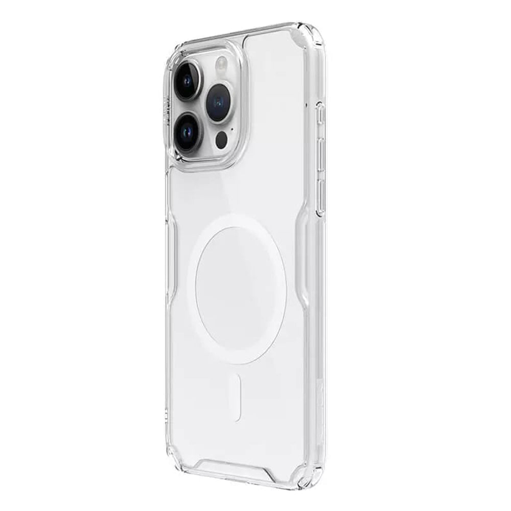 Nillkin - Nature TPU MagSafe Case - iPhone 15 Pro Max - Transparent