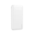 Powerbank Dudao K18-1W 10000mAh USB-A / USB-C / Micro USB - White