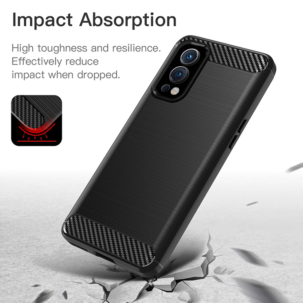 Carbon Silicone - OnePlus Nord 2 5G - Black