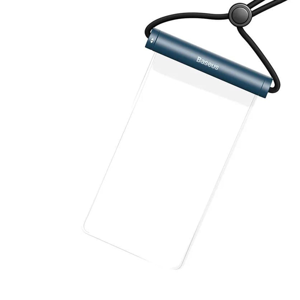Baseus - Waterproof Case - IPX8 for Phone 7.2" - Blue