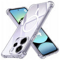 Shockproof Clear Silicone MagSafe - Xiaomi Redmi Note 14 5G - Clear