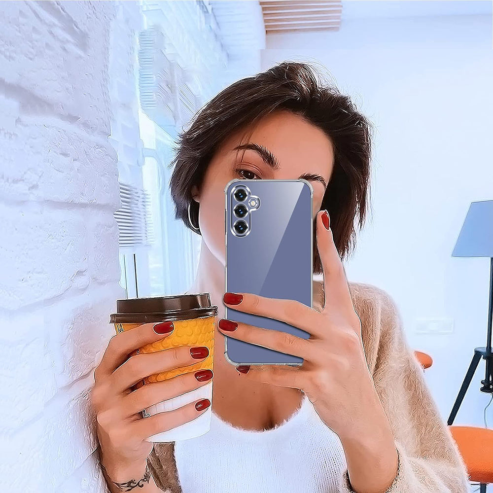 Shockproof Clear Silicone - Samsung Galaxy A14 4G/A14 5G - Clear