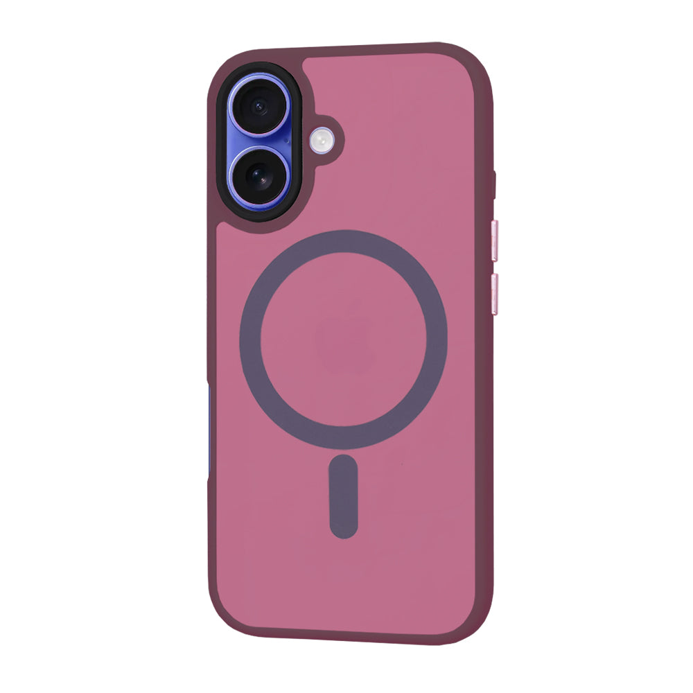 HaloFrost MagSafe Series - iPhone 16 - Bordeaux