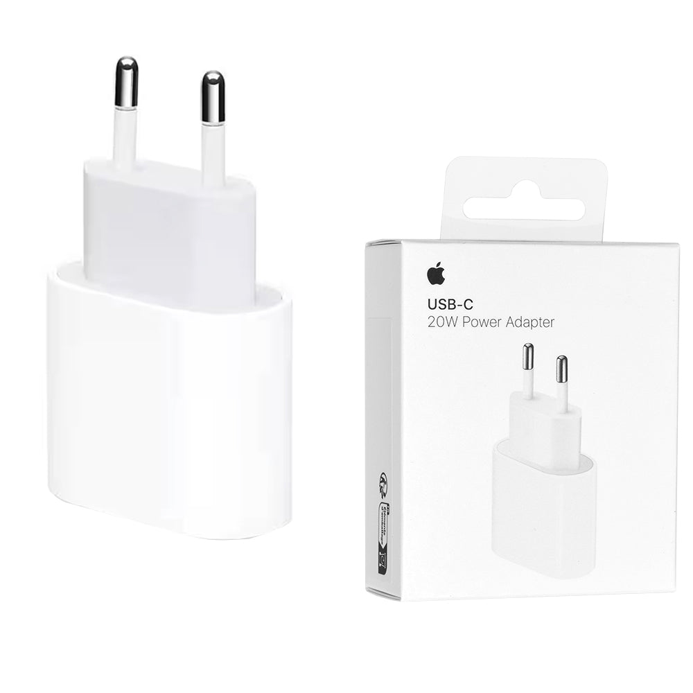 Apple - Original Wall Charger A2347 - Type-C, Fast Charging, 20W - White