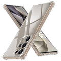 Shockproof Clear Silicone - Samsung Galaxy S24 Ultra - Clear