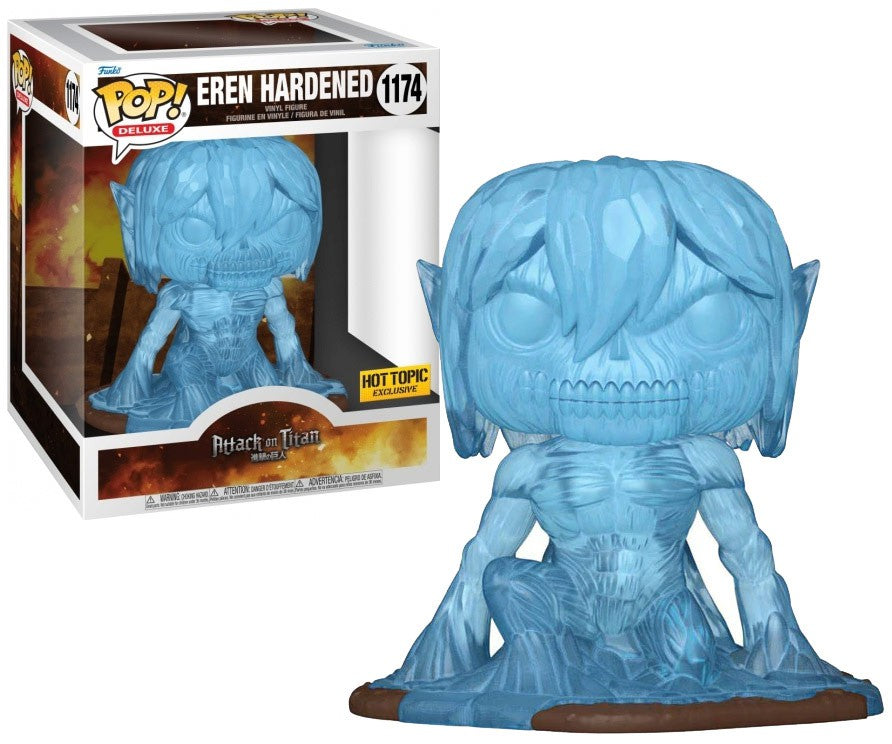 Funko Pop! Deluxe: Attack on Titan S3 - Eren Hardened (Special Edition) #1174 Vinyl Figure