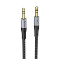 Cable AUX Jack 3,5 mm toJack 3,5 mm Hoco 1 m 
UPA26 black