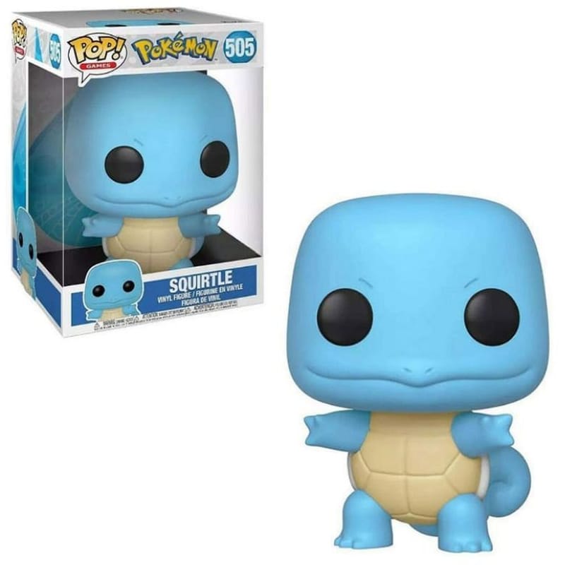 Funko Pop! Jumbo: Pokemon Squirtle Vinyl Figure (10 inch)