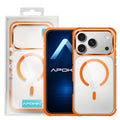 Case Acrylic with Magsafe for iPhone 17 Pro Max 4-Colors - Color : Orange