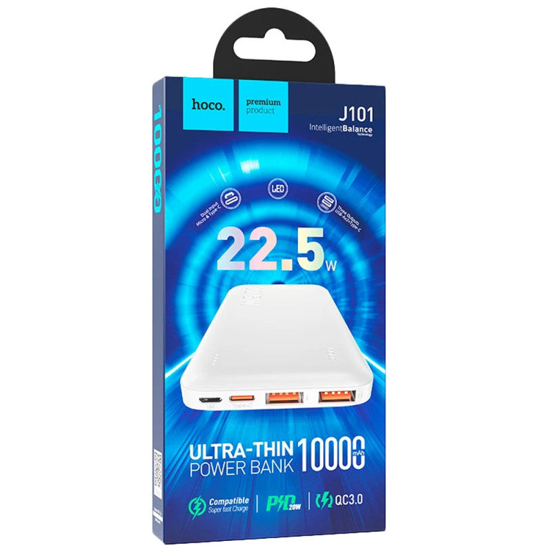 Hoco Power Bank 22.5W Fast Charge 10000mAh White