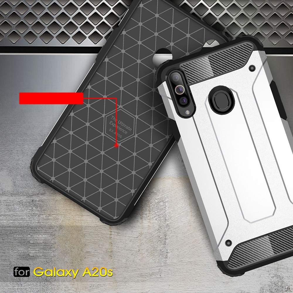 Techsuit Hybrid Armor - Samsung Galaxy A20s - Black