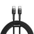 Baseus Data Cable Cafule - Type-C 480Mbps, PD2.0, 60W, 1m - Black