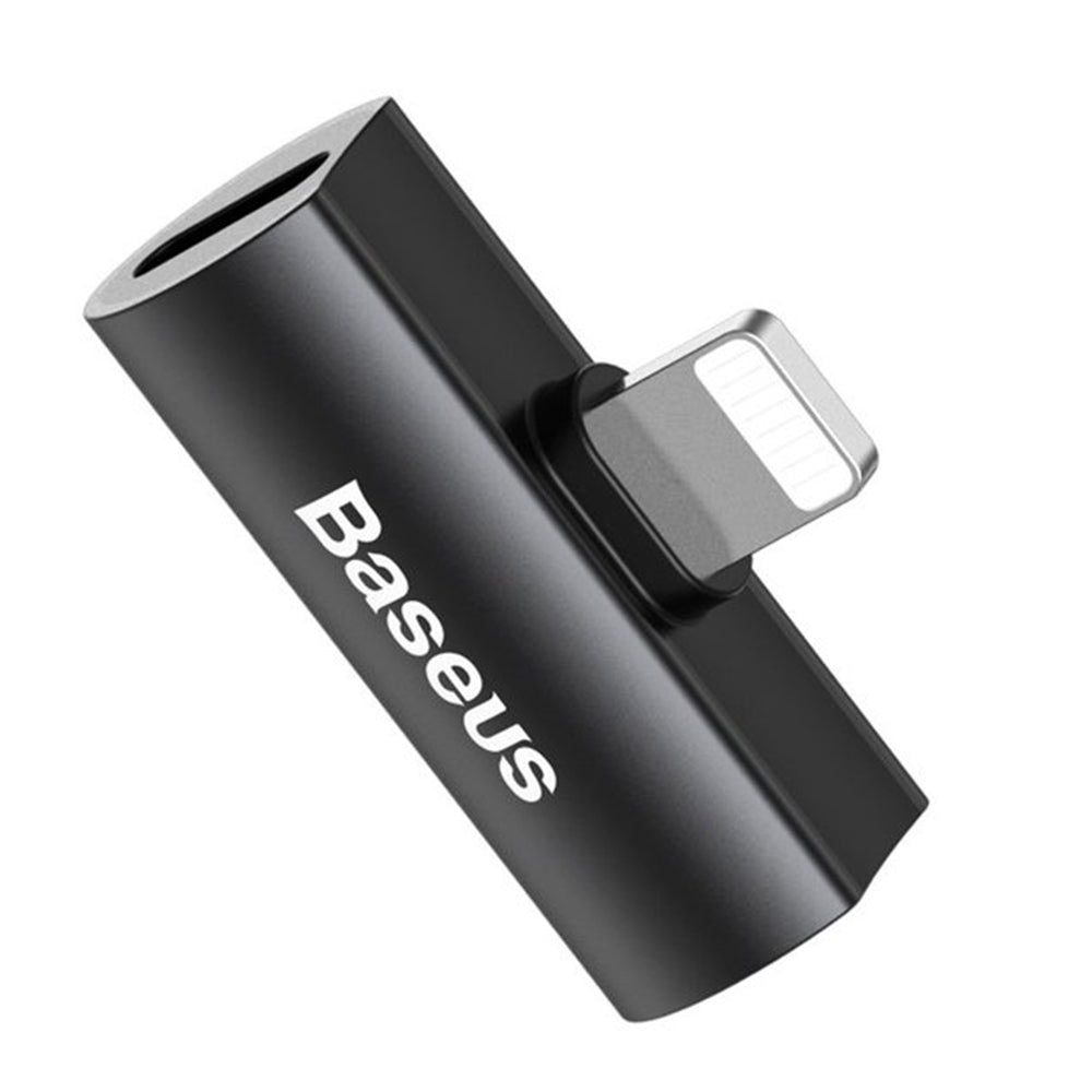 Baseus Audio Adapter L46 - Lightning to 2x Lightning 2A - Black