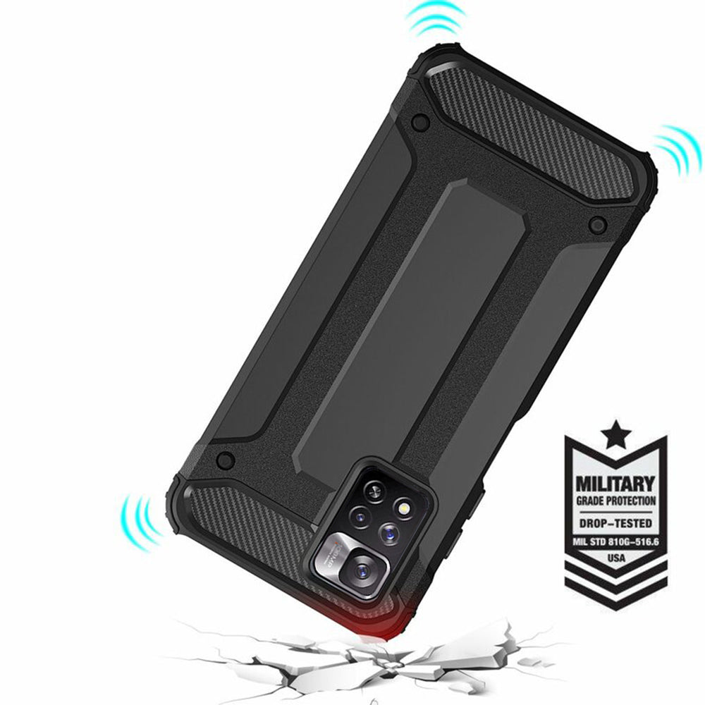Techsuit Hybrid Armor - Xiaomi Redmi Note 11 Pro+ 5G - Black