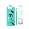 Ακουστικά HOCO M86 με μικρόφωνο και μπάσο 3.5mm audio plug Μαύρα