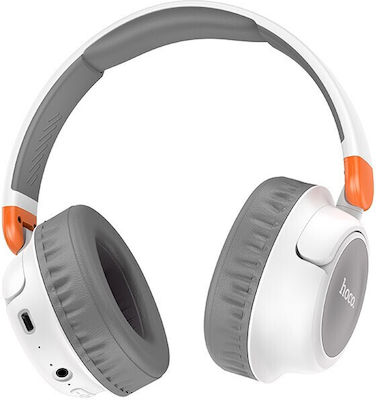 Hoco - Wireless Headphones (W43) - Bluetooth V5.2, Jack 3.5mm, TF Card - White