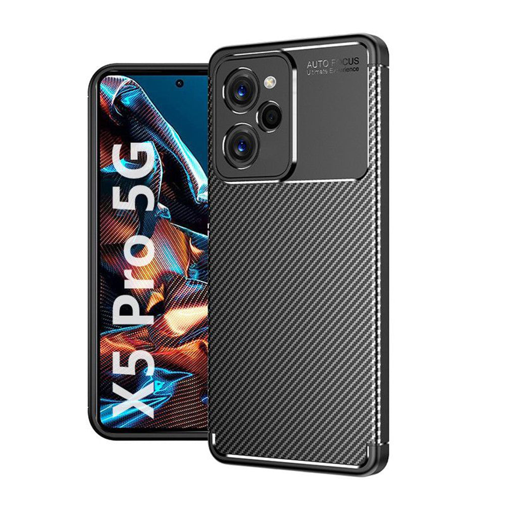 Techsuit CarbonFiber - Xiaomi Poco X5 Pro - Black