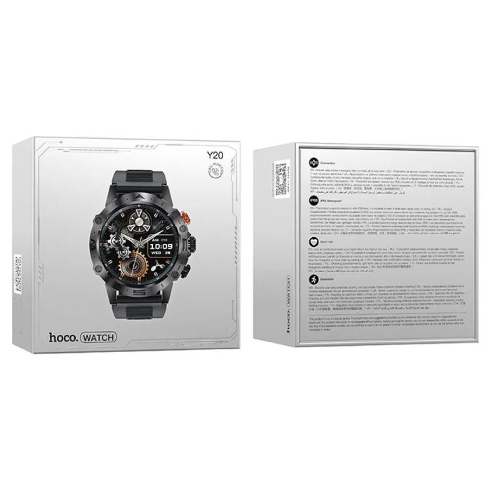 HOCO Y20 Smart Sports Watch (Call Version) Smartwatch - Black