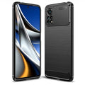 Techsuit Carbon Silicone - Xiaomi Poco X4 Pro 5G - Black