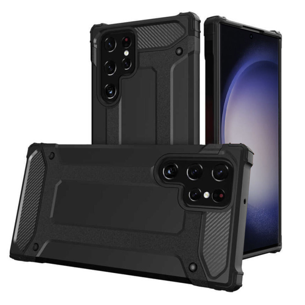Techsuit Hybrid Armor - Samsung Galaxy S23 Ultra - Black