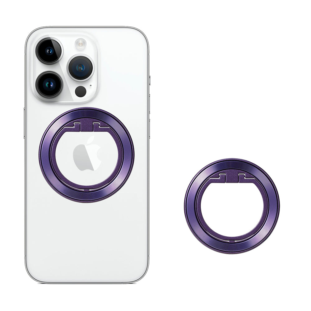 MagSafe Phone Ring - Aluminium, Round - Purple