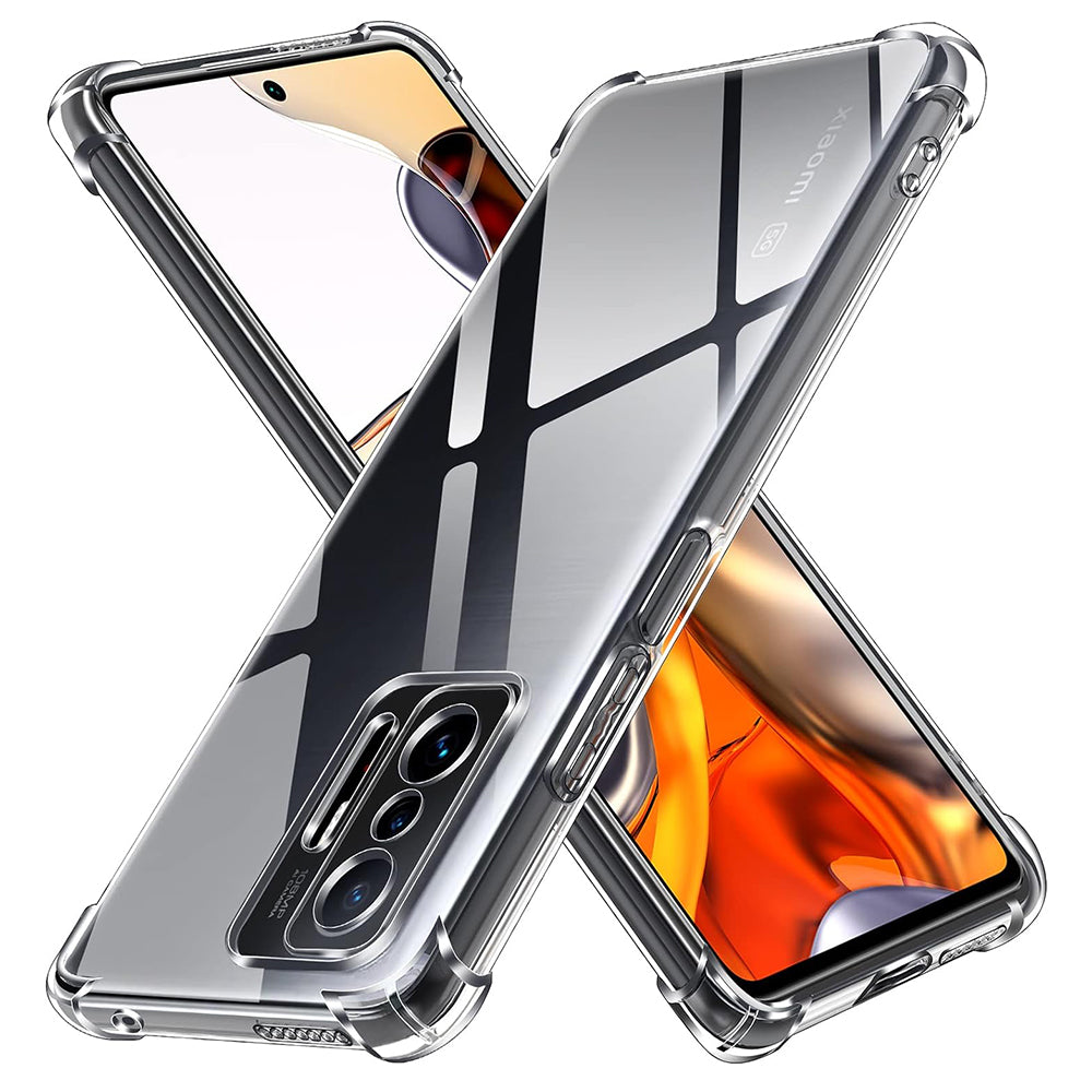 Techsuit Shockproof Clear Silicone - Xiaomi 11T / 11T Pro - Clear