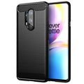 Techsuit Carbon Silicone - OnePlus 8 Pro - Black