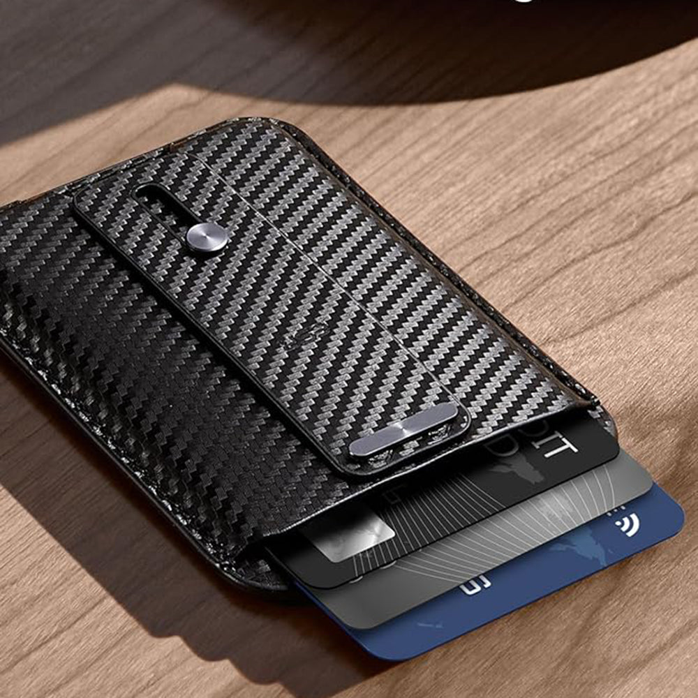 ESR Premium Wallet Magnetic MagSafe - Carbon Fiber