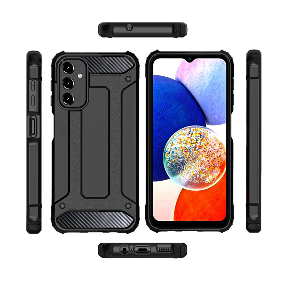 Techsuit Hybrid Armor - Samsung Galaxy A14 4G / 5G - Black