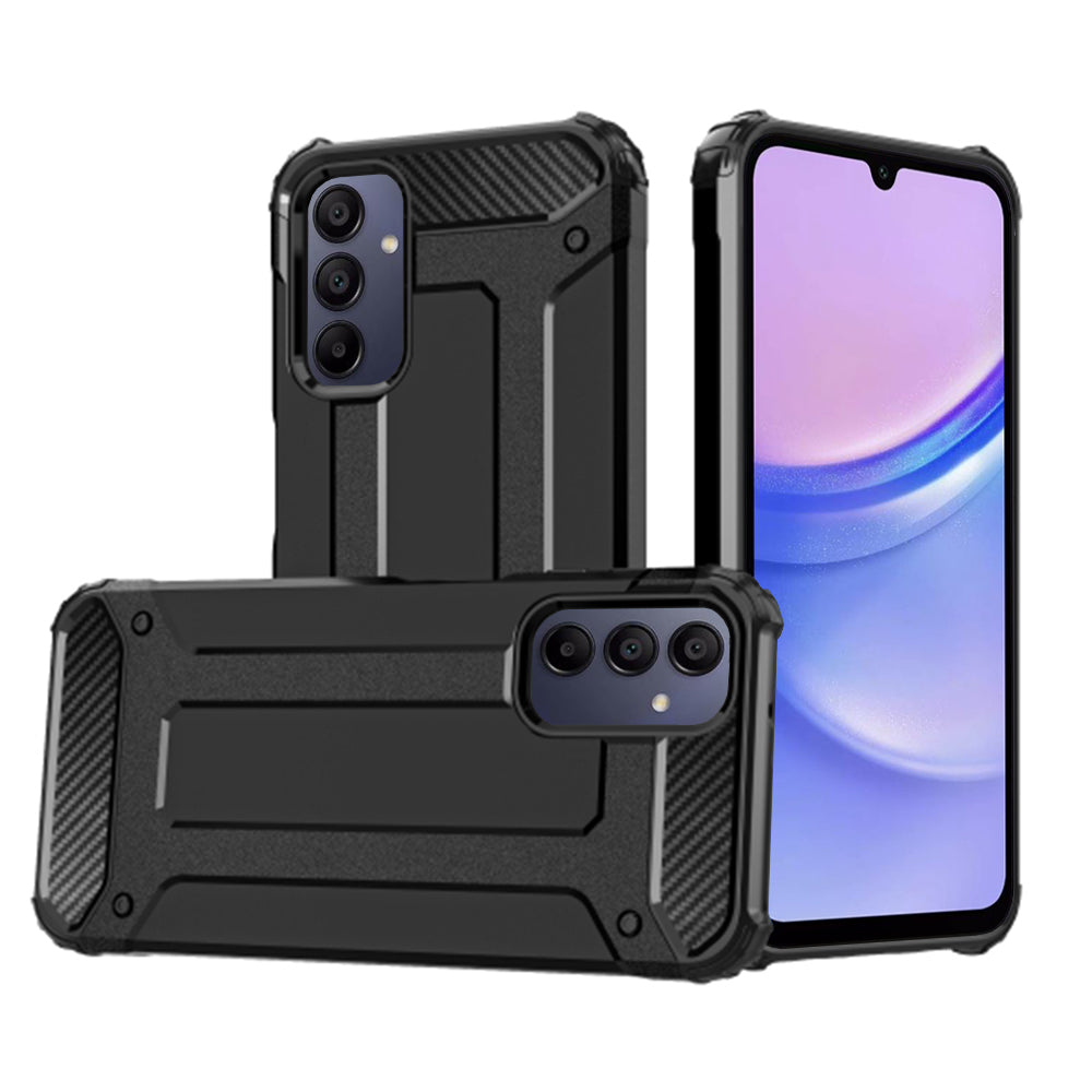 Techsuit Hybrid Armor - Samsung Galaxy A15 4G / A15 5G - Black
