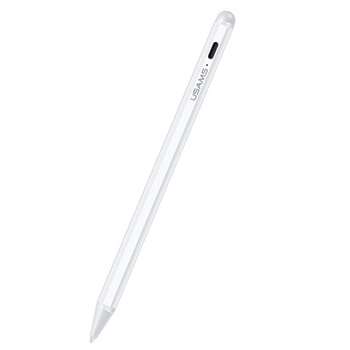#Usams - Stylus Pen (US-ZB135) - Active, 140mAh, with USB to Type-C Cable White