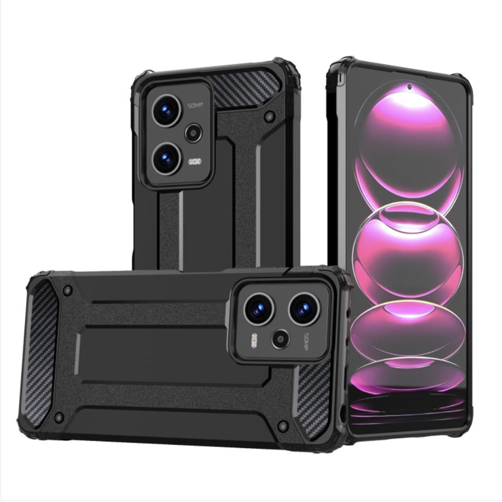 Techsuit Hybrid Armor - Xiaomi Redmi Note 12 Pro 5G / Poco X5 Pro - Black