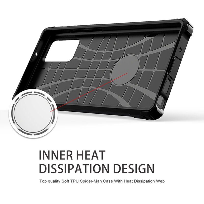 Techsuit Hybrid Armor - Samsung Galaxy S23 Ultra - Black