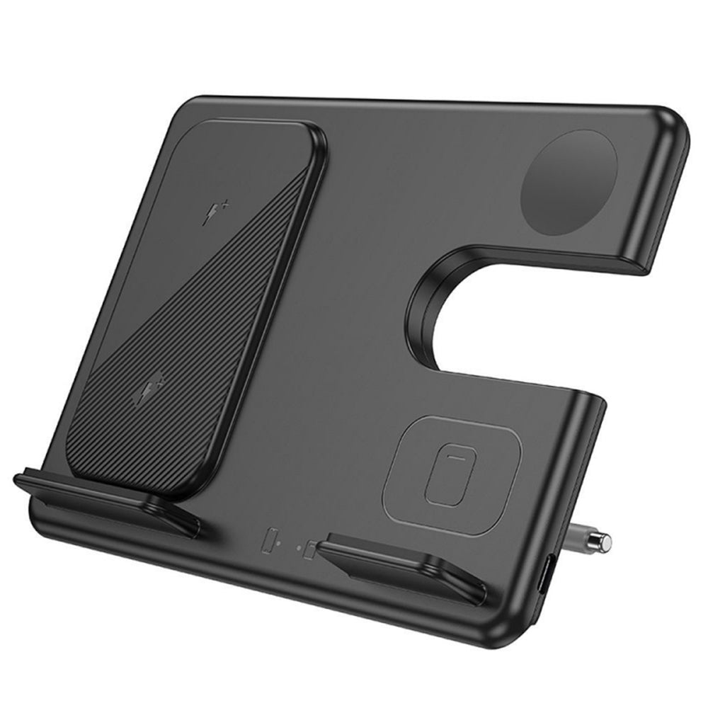 Hoco - Wireless Charging Station - 3in1 Fast Charger
