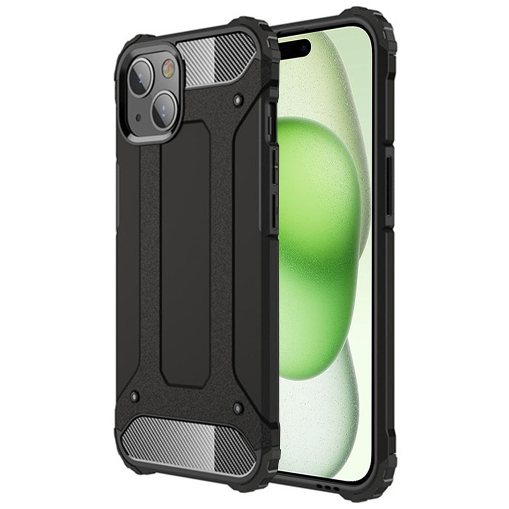 Techsuit Hybrid Armor - iPhone 15 Plus - Black