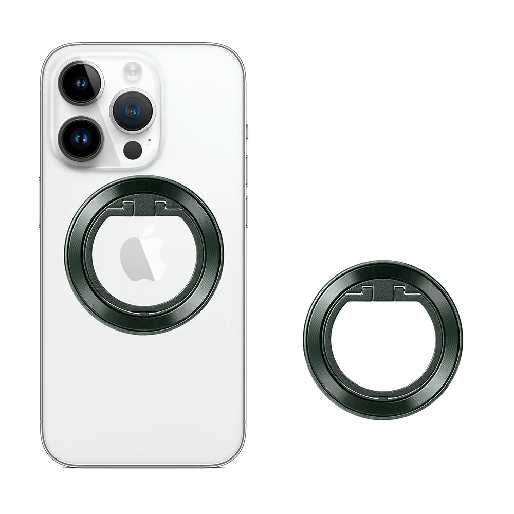 Techsuit MagSafe Phone Ring - Aluminium, Round - Green