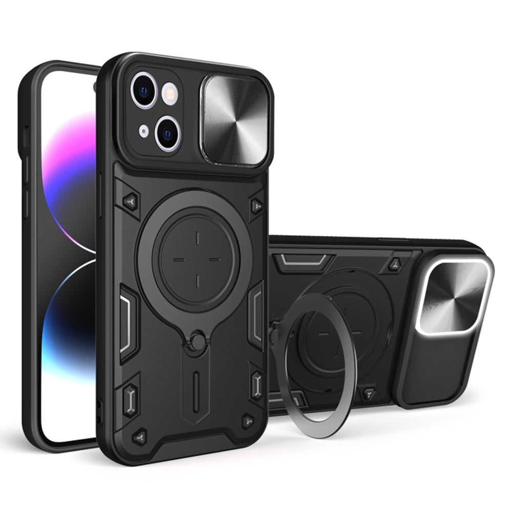 Techsuit CamGuard Pro - iPhone 15 - Black