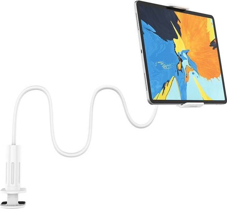 Borofone BH24 Βάση Tablet με Βραχίονα έως 10.6" σε Λευκό χρώμα
