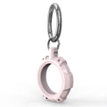Techsuit Rugged Armor Pro Holder - Apple AirTag, Metal Ring - Pink