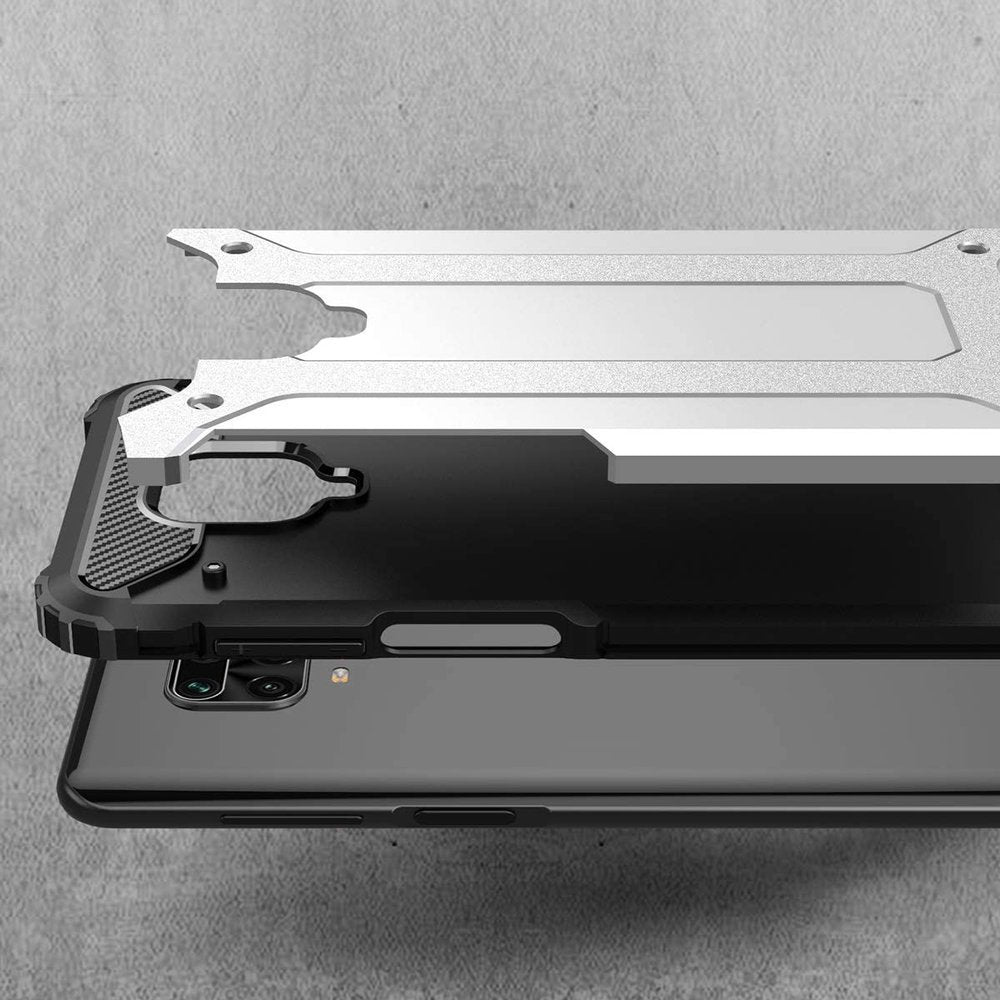 Techsuit Hybrid Armor - Xiaomi Redmi Note 9S/ Note 9 Pro/ Note 9 Pro Max - Black