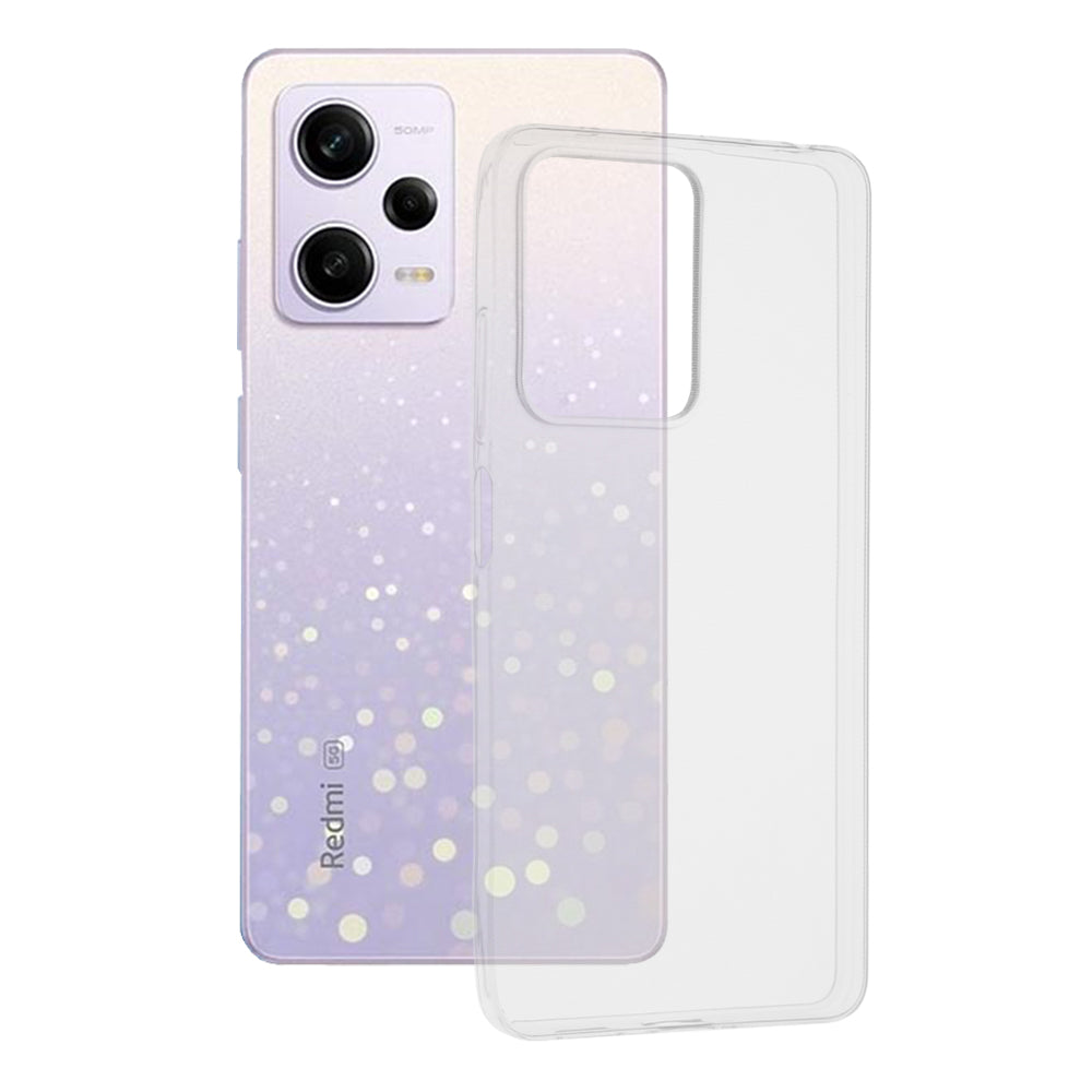 Techsuit Clear Silicone - Redmi Note 12 Pro / Poco X5 - Transparent