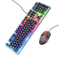 Hoco Keyboard & Mouse Set - USB, RGB, Adjustable DPI - Black